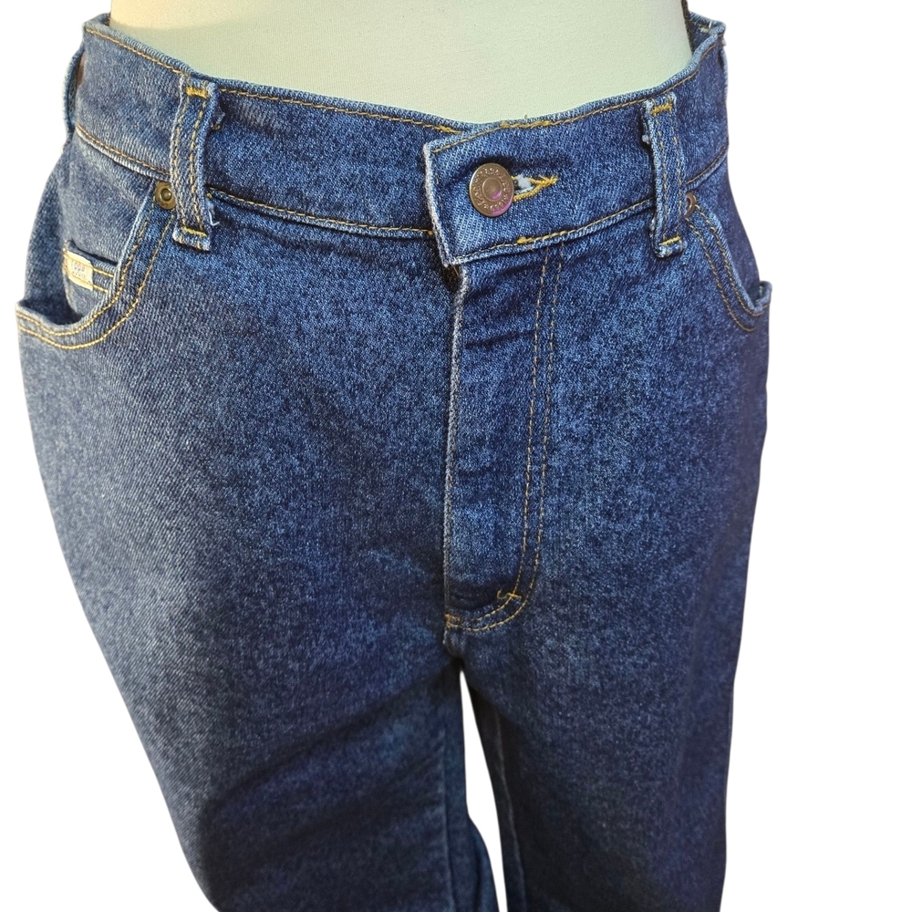 Lee Women's Dark Blue Relaxed Jeans - Picture 2 of 12